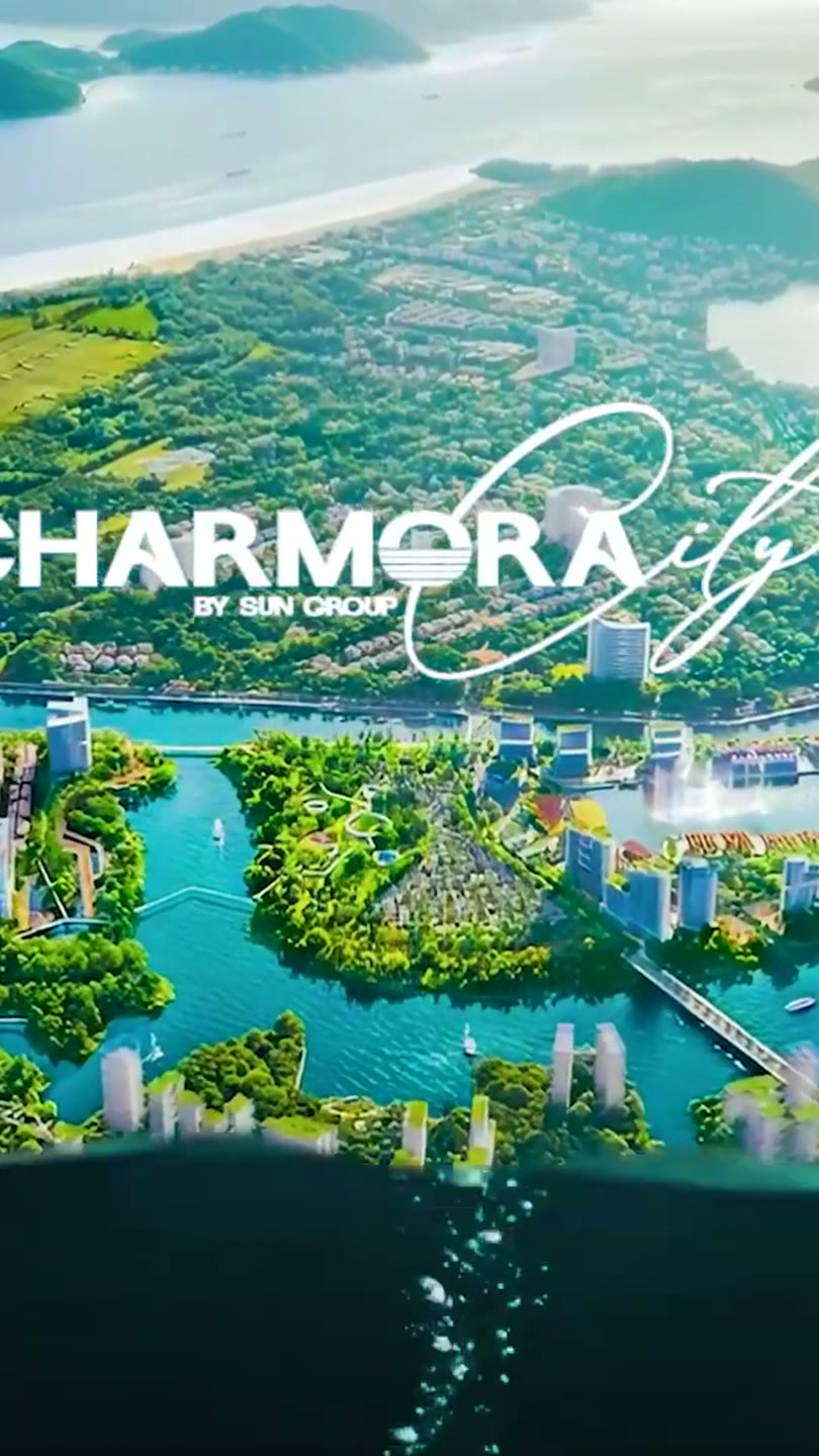Toàn cảnh Charmora City nhìn từ trên cao