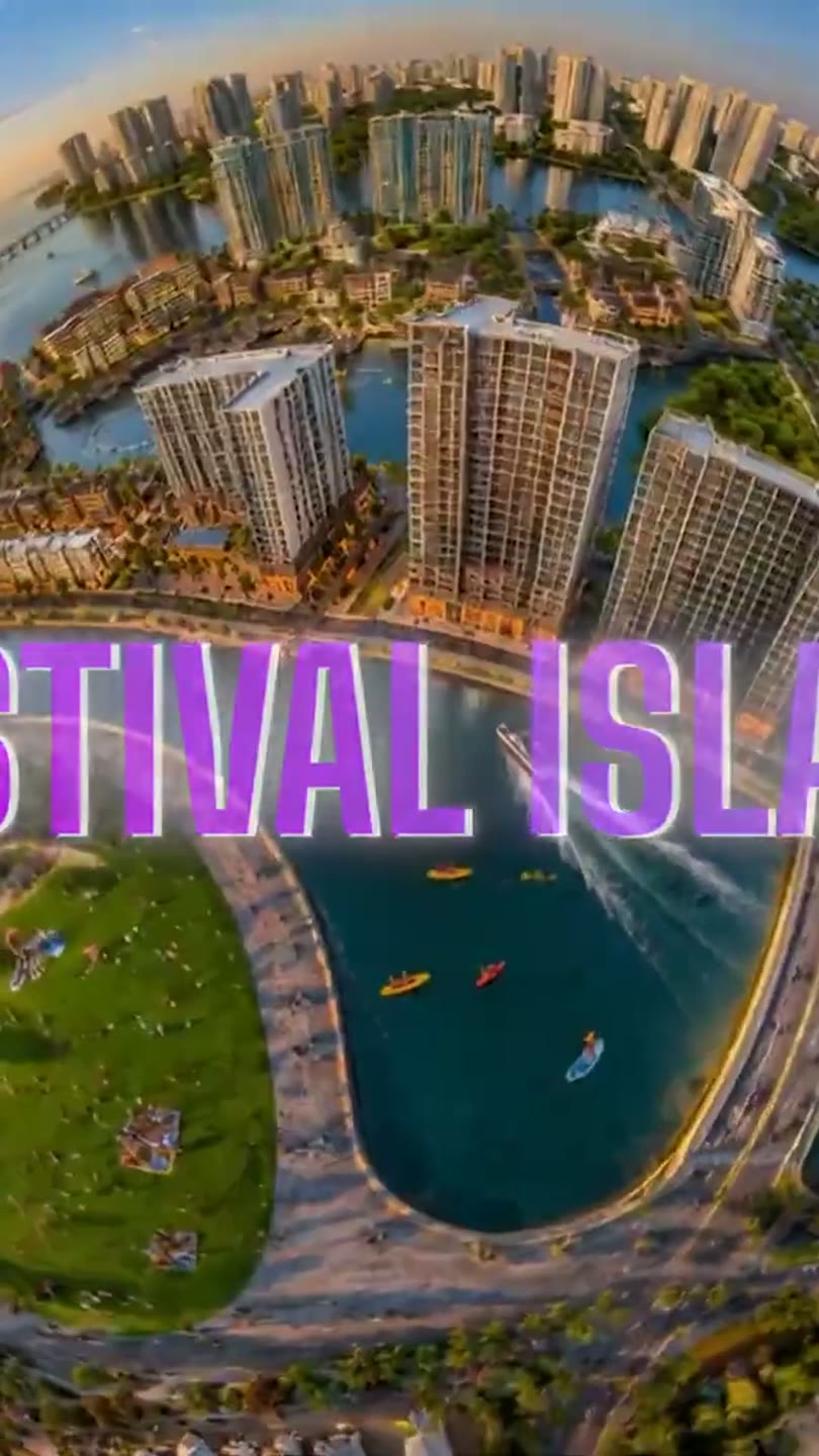 Festival Island — quảng trường nhạc nước
